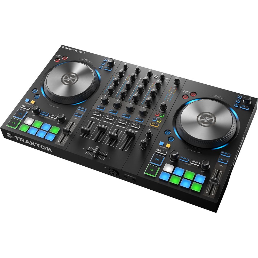 Controlador de Dj de 4 Canales Native Instruments Traktor Kontrol S3 para Traktor Dj