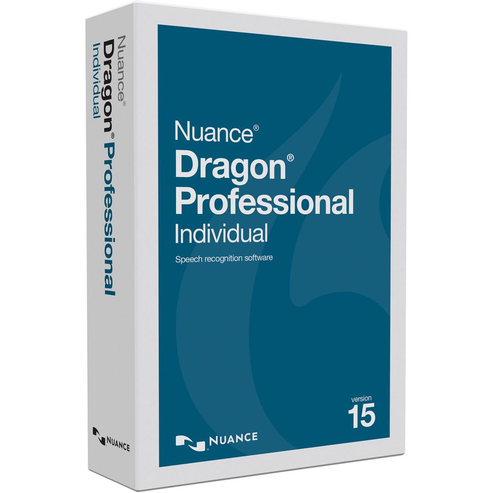 Software de Reconocimiento de Voz Nuance Dragon Professional Individual Versión 15 Envío Físico