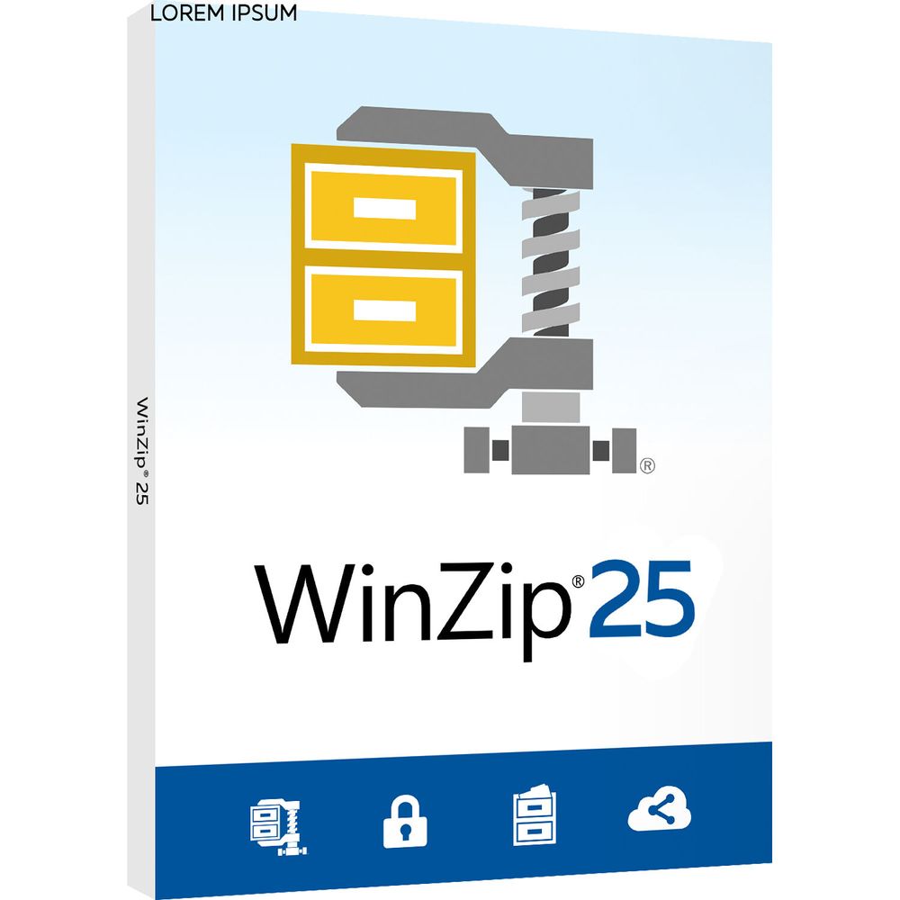 Dvd Winzip 25 Standard con Soporte Multilingüe