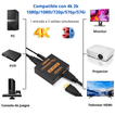 Ripley - HDMI SPLITTER 1X2 4K X 2K 3D DIVISOR Y MULTIPLICA SEÑAL SM-F7806K