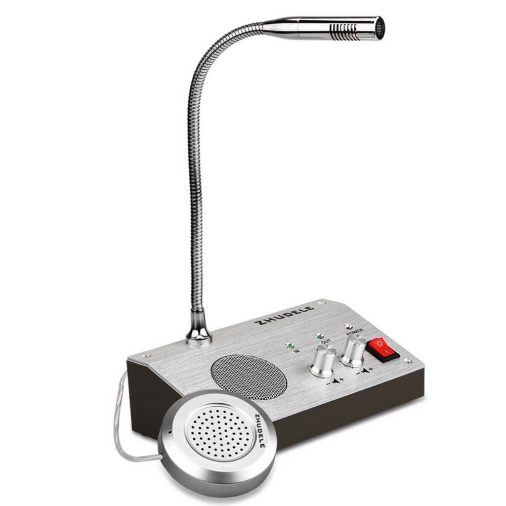 Intercomunicador para Ventanas con Audio Bidireccional Interfono Anti Ruido
