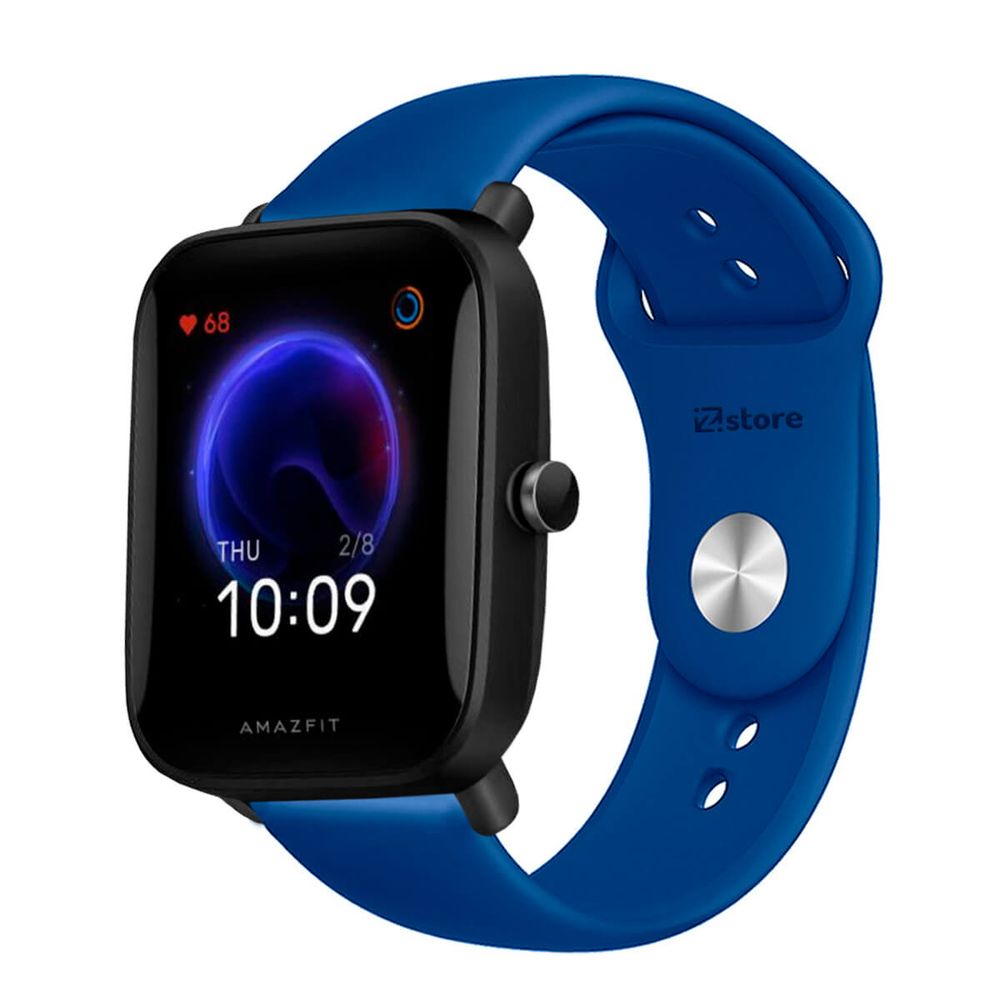 Correa Compatible Con Amazfit Bip U Azul Broche 20mm