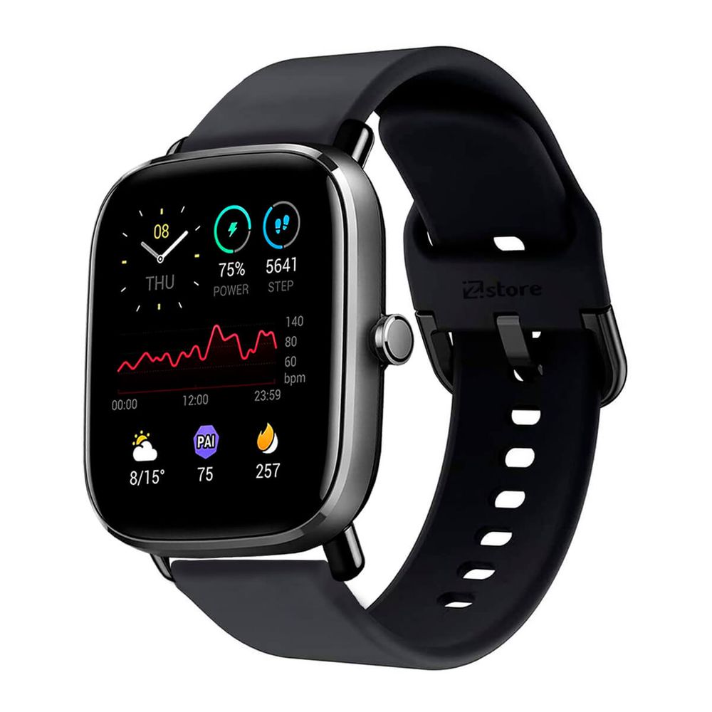 Correa Compatible Con Amazfit GTS 2 Negro Evilla 20mm