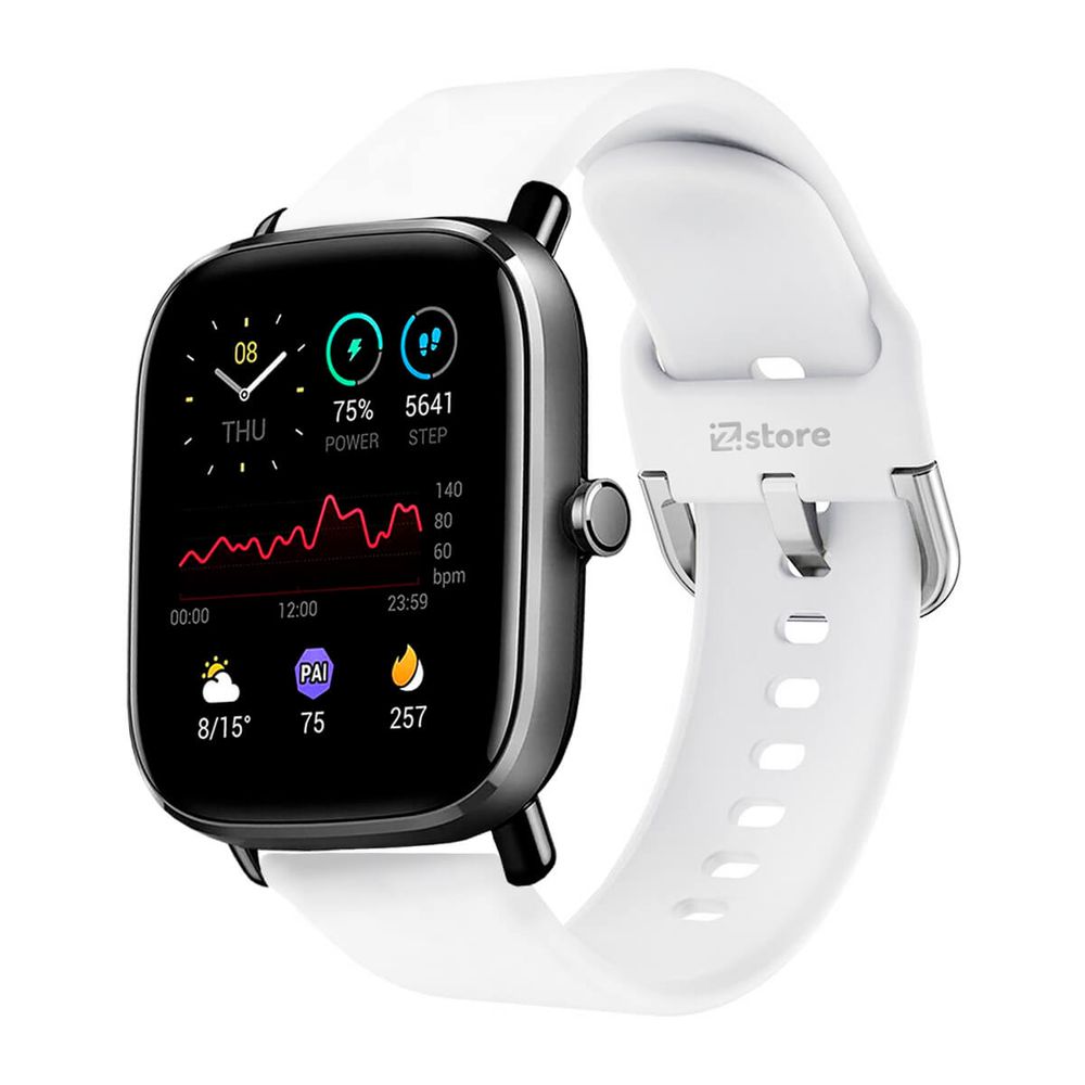 Correa Compatible Con Amazfit GTS3 Blanco Evilla 20mm