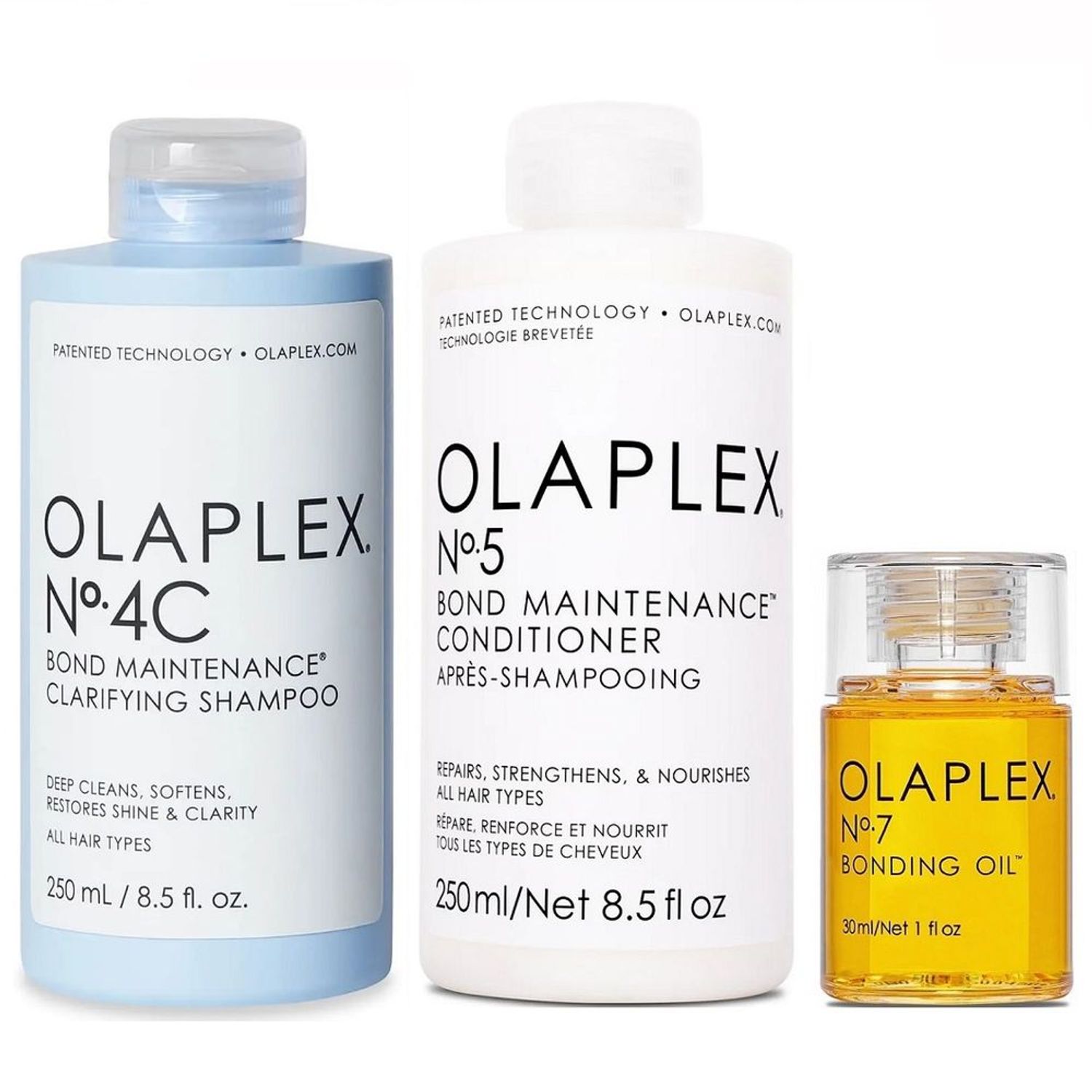 Shampoo Clarificante + Acondicionador+ Aceite Olaplex 4C +Olaplex 5 +  Olaplex 7 I Oechsle - Oechsle