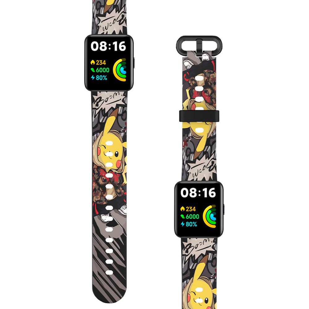Correa Compatible Con Redmi Watch 2 Lite Pikachu Pokemon I Oechsle - Oechsle
