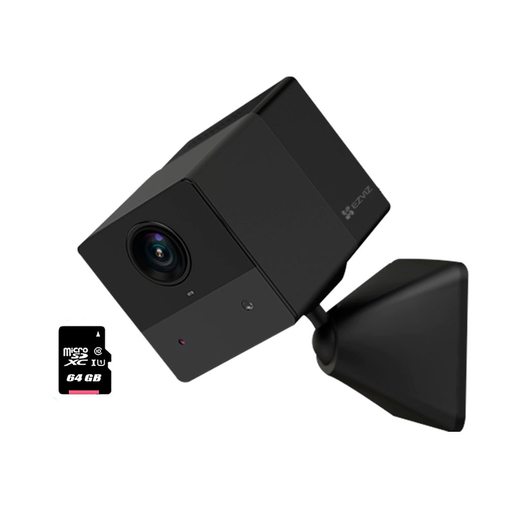 Cámara de Seguridad Ezviz Wifi BC2 Full Hd Batería Recargable Sd64Gb