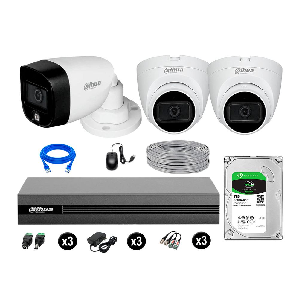 Full Color CCTV, Camaras vision nocturna color HD - Telefonia total