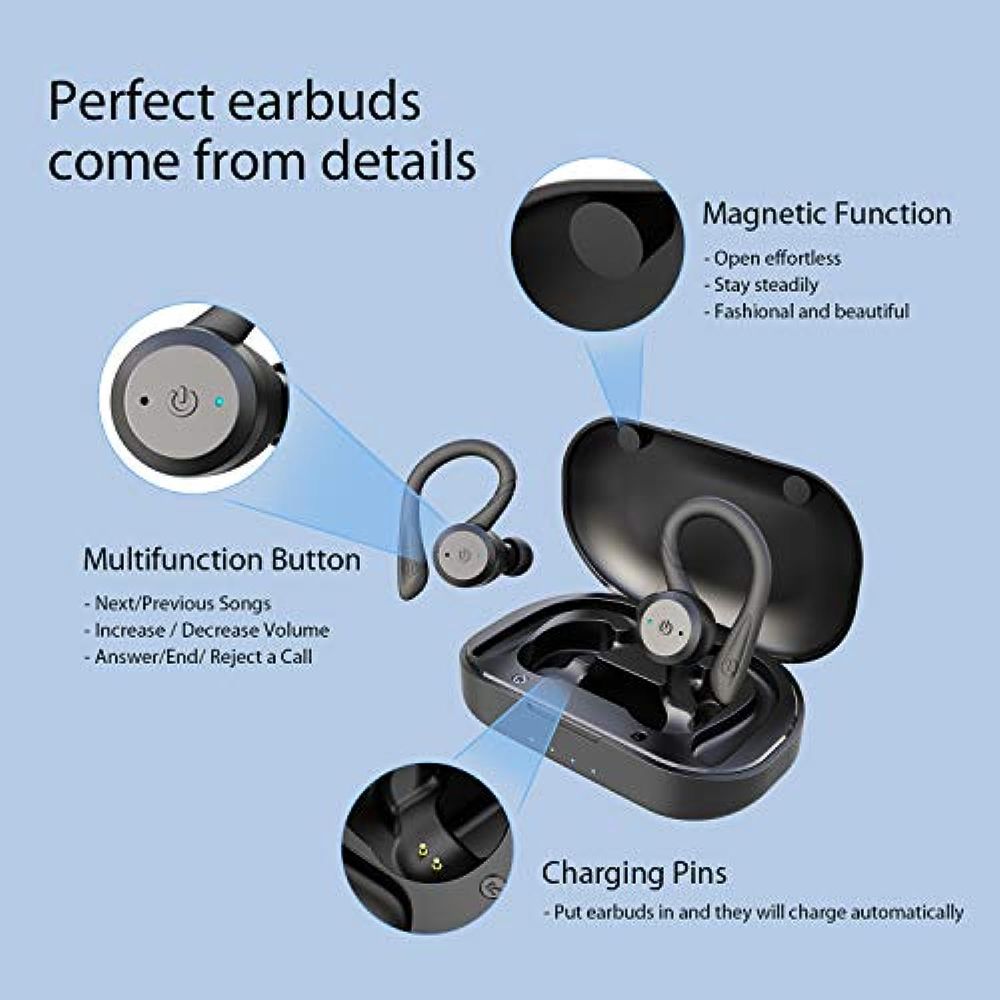 Auriculares In-Ear Inalámbricos Apekx Be1032-Bk para Unisex en Negro I  Oechsle - Oechsle