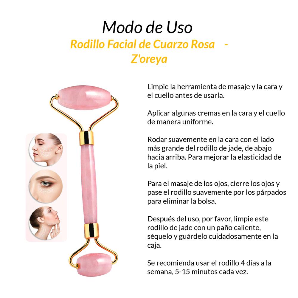 Beneficios Rodillo Facial Funciona Rodillo Facial De Cuarzo Rosa Z