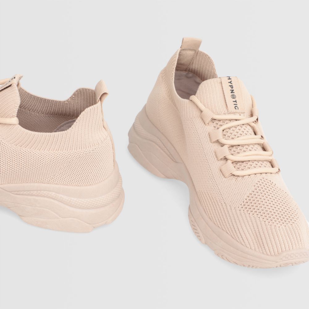 Zapatillas Urbanas para Mujer Hypnotic Tejiste V1 Beige Clg