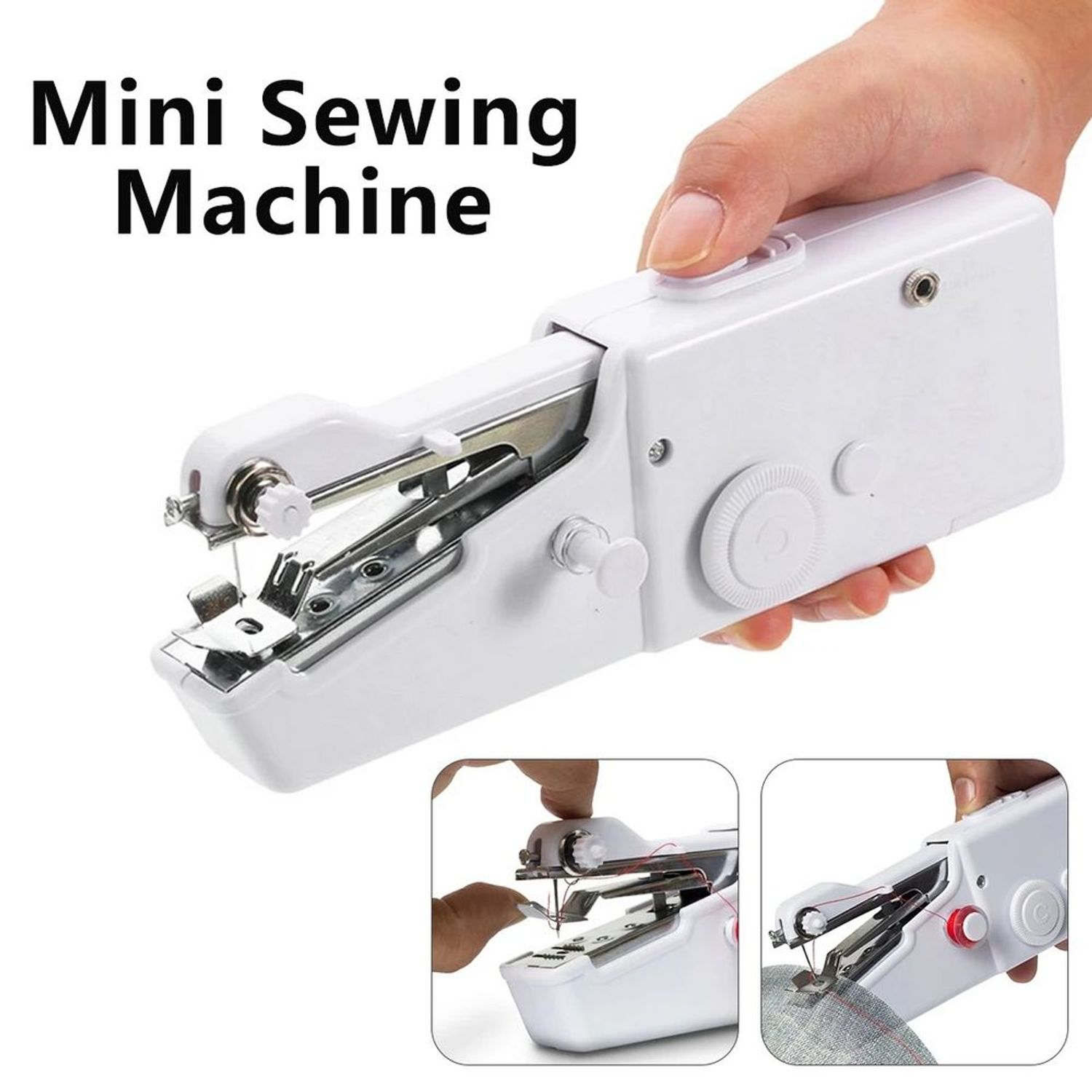 Mini maquina de coser portatil de mano Handy Stitch