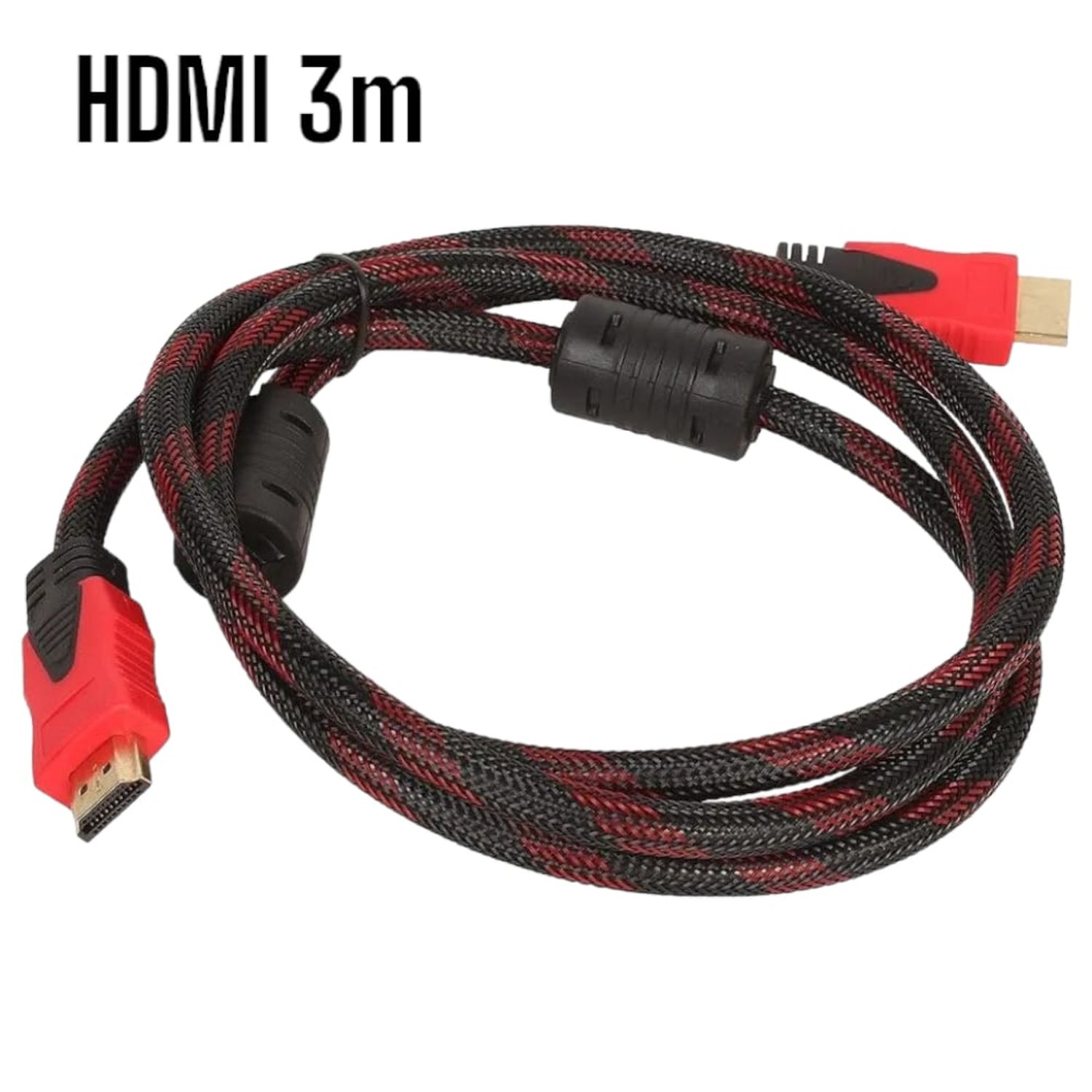 Ripley - CABLE HDMI-HDMI 3METROS CON FILTRO FULL HD