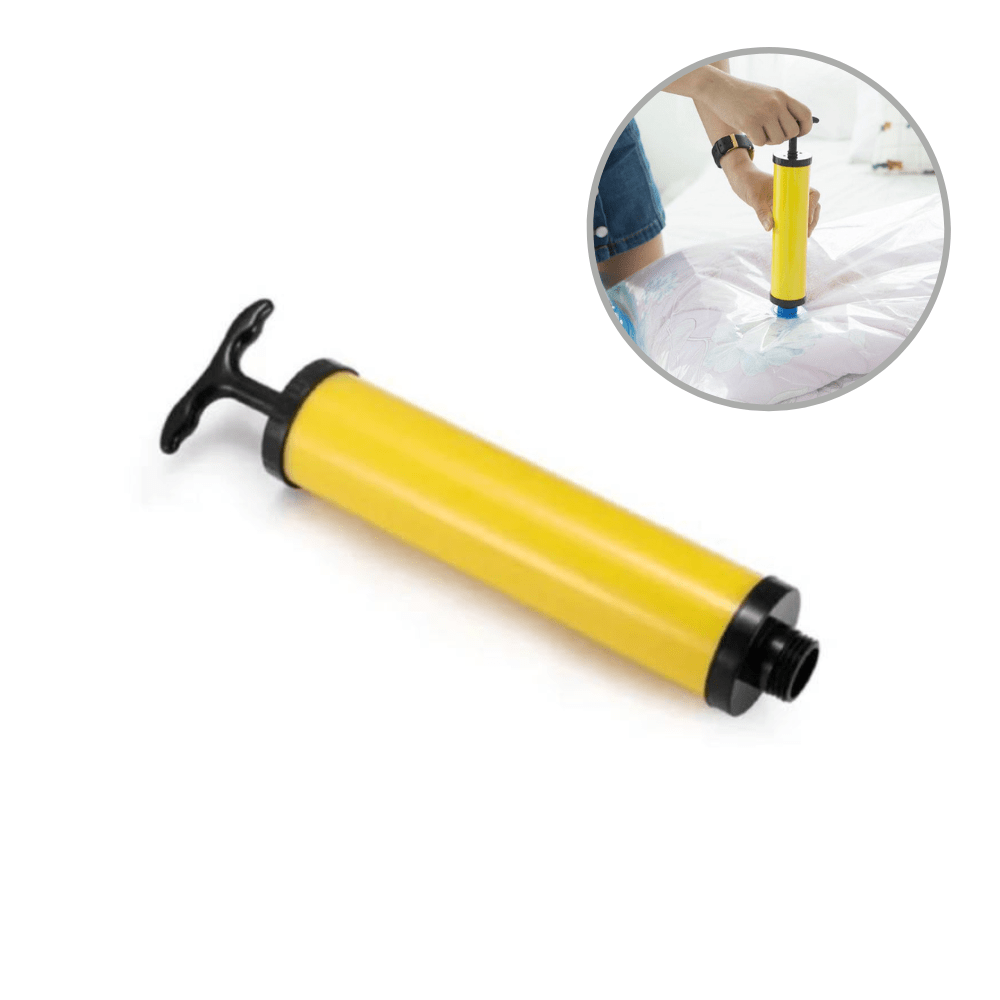 Succionador de Aire Manual para Bolsas Compresoras al Vacío