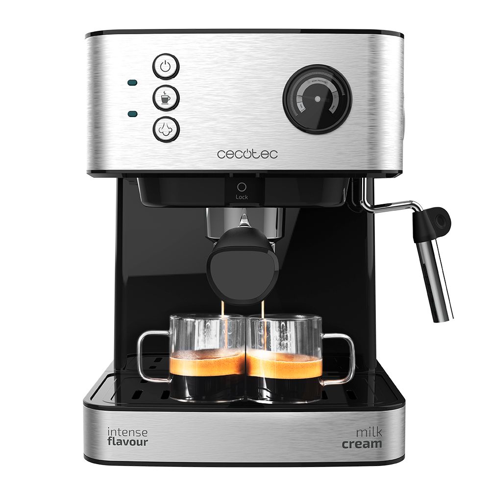 Cafetera Cecotec Semiautomática 1.4L 1350W Power Instant-Ccino 20 Touch  Serie Bianca