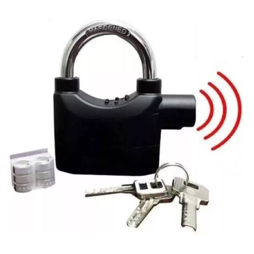 Candado de Seguridad Con Alarma  Moto Bicicletas Puertas