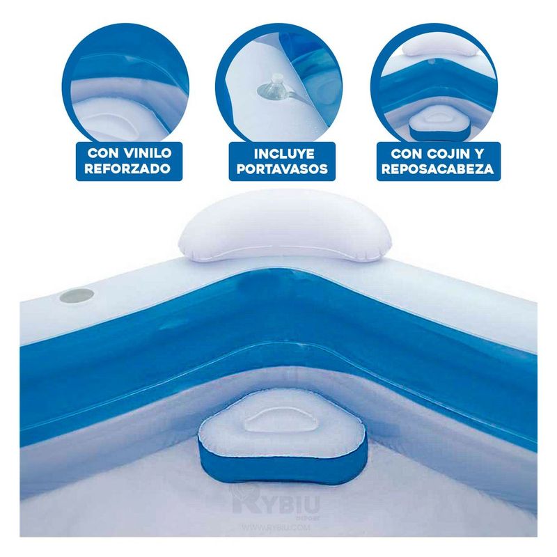 Amplia Piscina Rectangular Ideal para Alberca I Oechsle - Oechsle