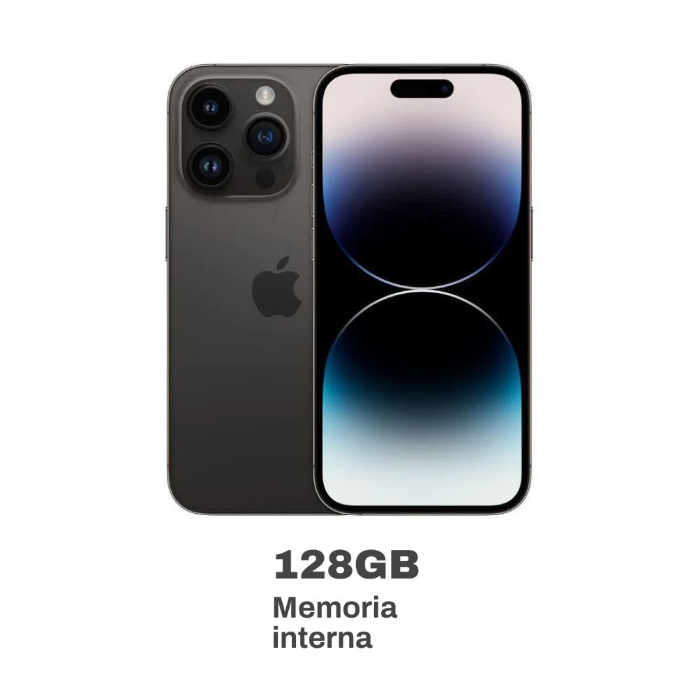 Apple iPhone 14 Pro 6.1" 128GB Negro