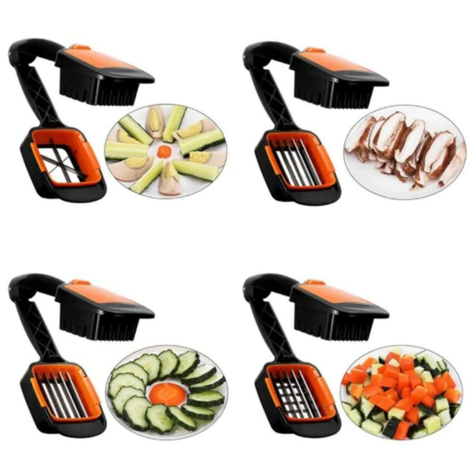 Picador Triturador Manual Verduras Speedy Chopper Nicer Dicer