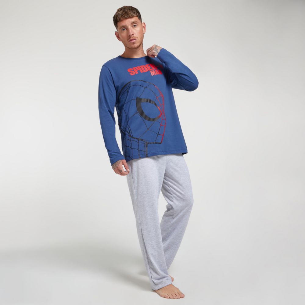 Pijama Spiderman Disney - Azul