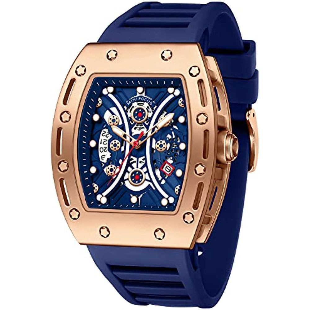 Reloj de Lujo Filiekeu Mf0420G para Hombre en Azul