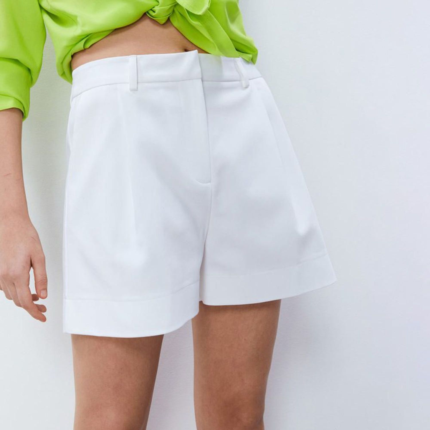 Bermuda De Vestir Sfera Mujer Blanco | Oechsle.pe - Oechsle