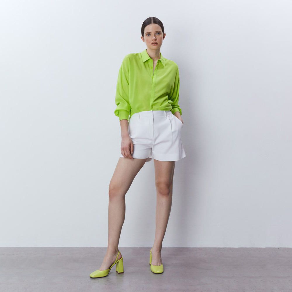 Bermuda De Vestir Sfera Mujer Blanco | Oechsle.pe - Oechsle