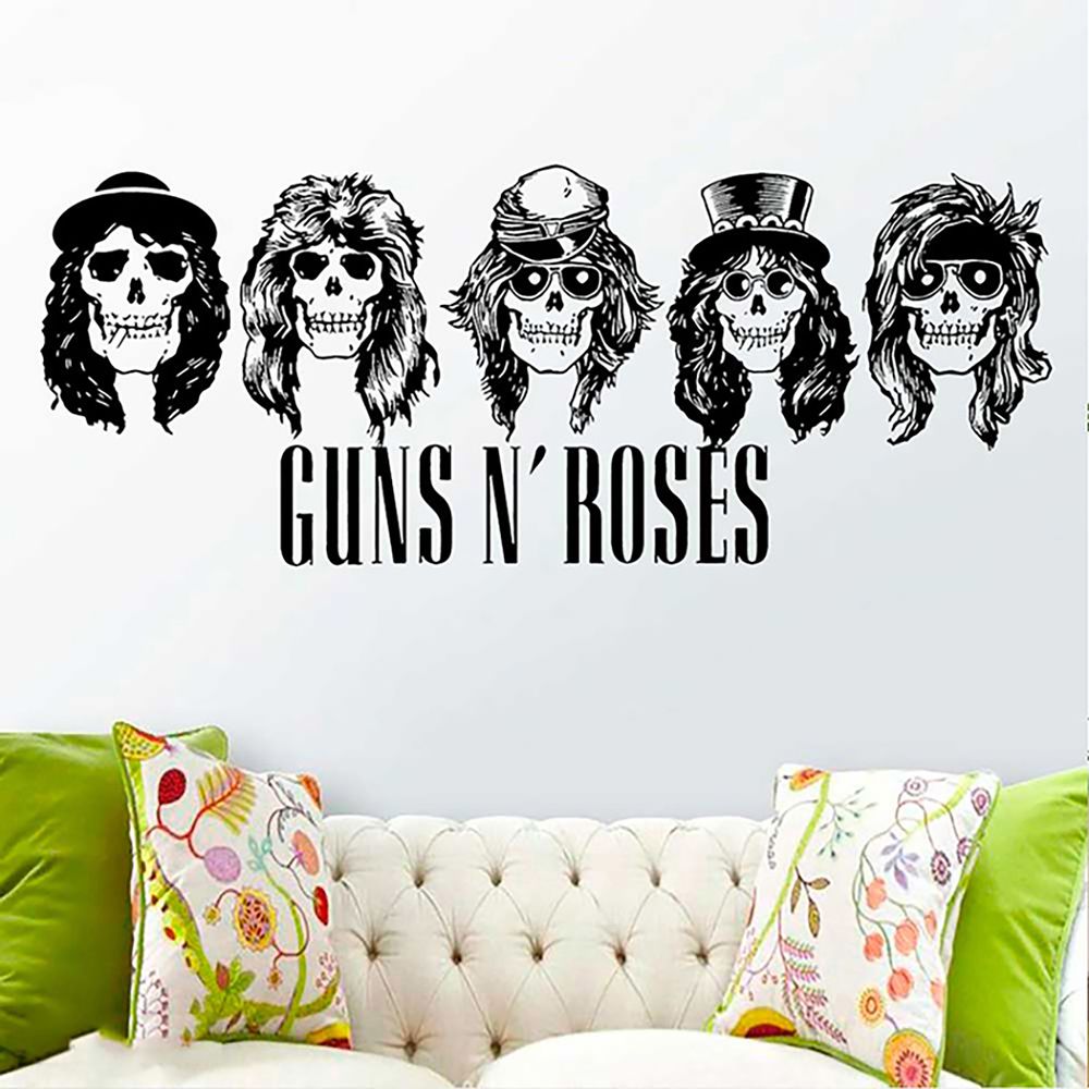 Vinilo decorativo Guns N' Roses  Gran variedad de adhesivos decorativos