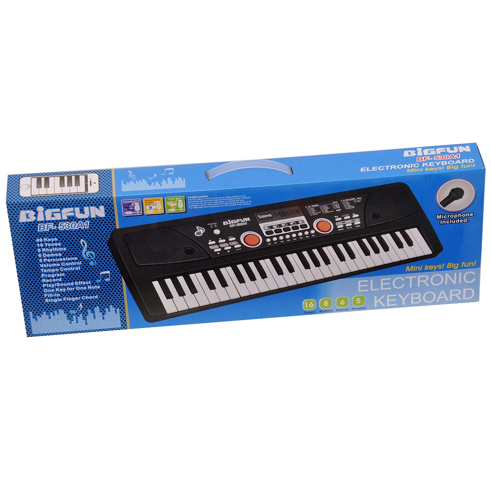 Piano Electrónico BIGFUN 49 Teclas BF-530A1 - Oechsle