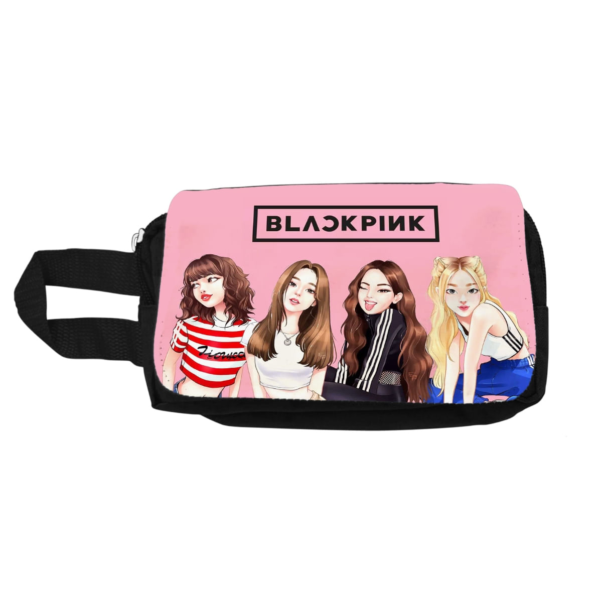 Cartuchera Neceser  Black Pink 03