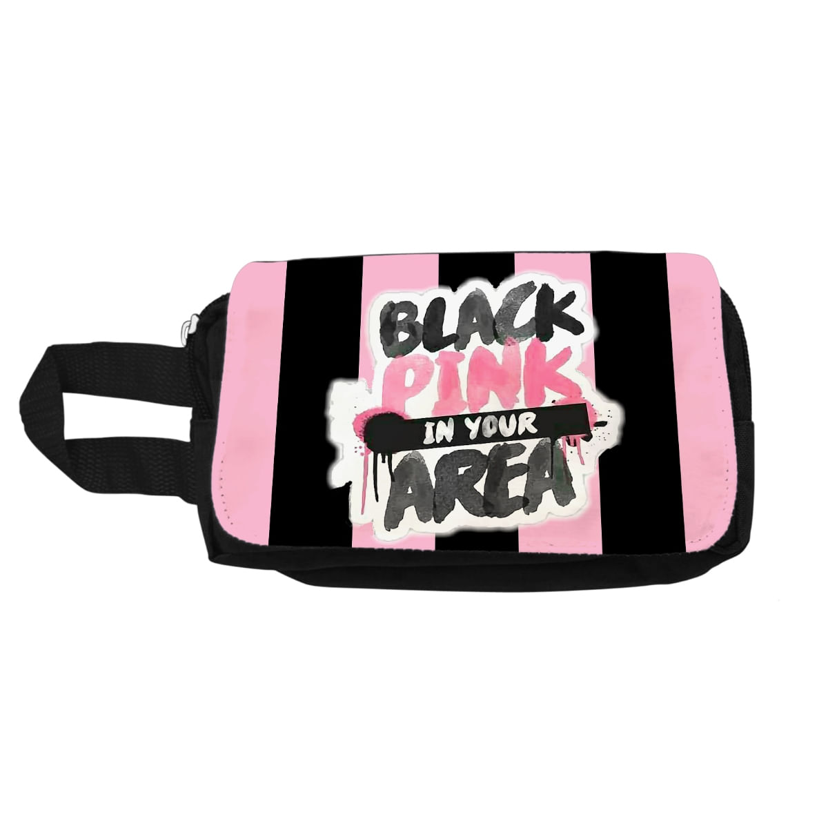 Cartuchera Neceser Black Pink 05