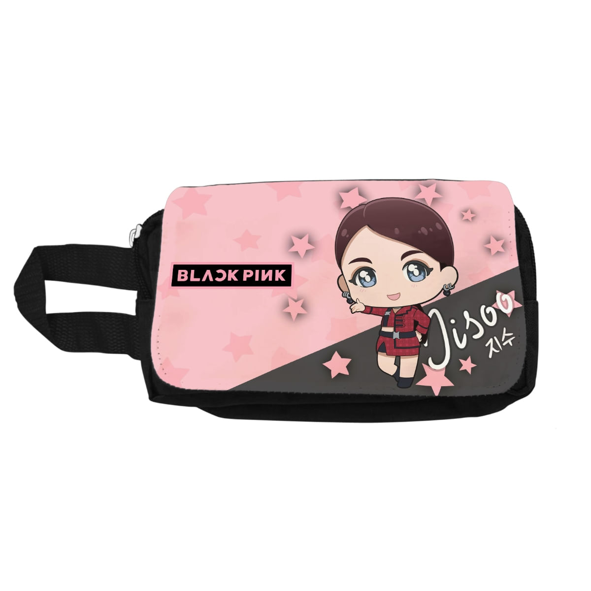 Cartuchera Neceser Black Pink 11