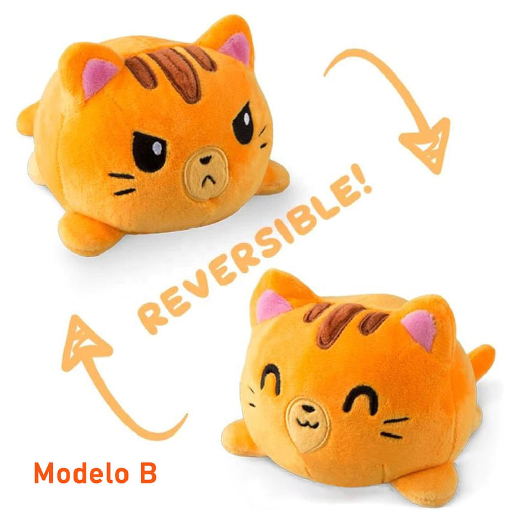 Peluche Reversible Pulpo Kawaii Peluche De Peluche Reversible