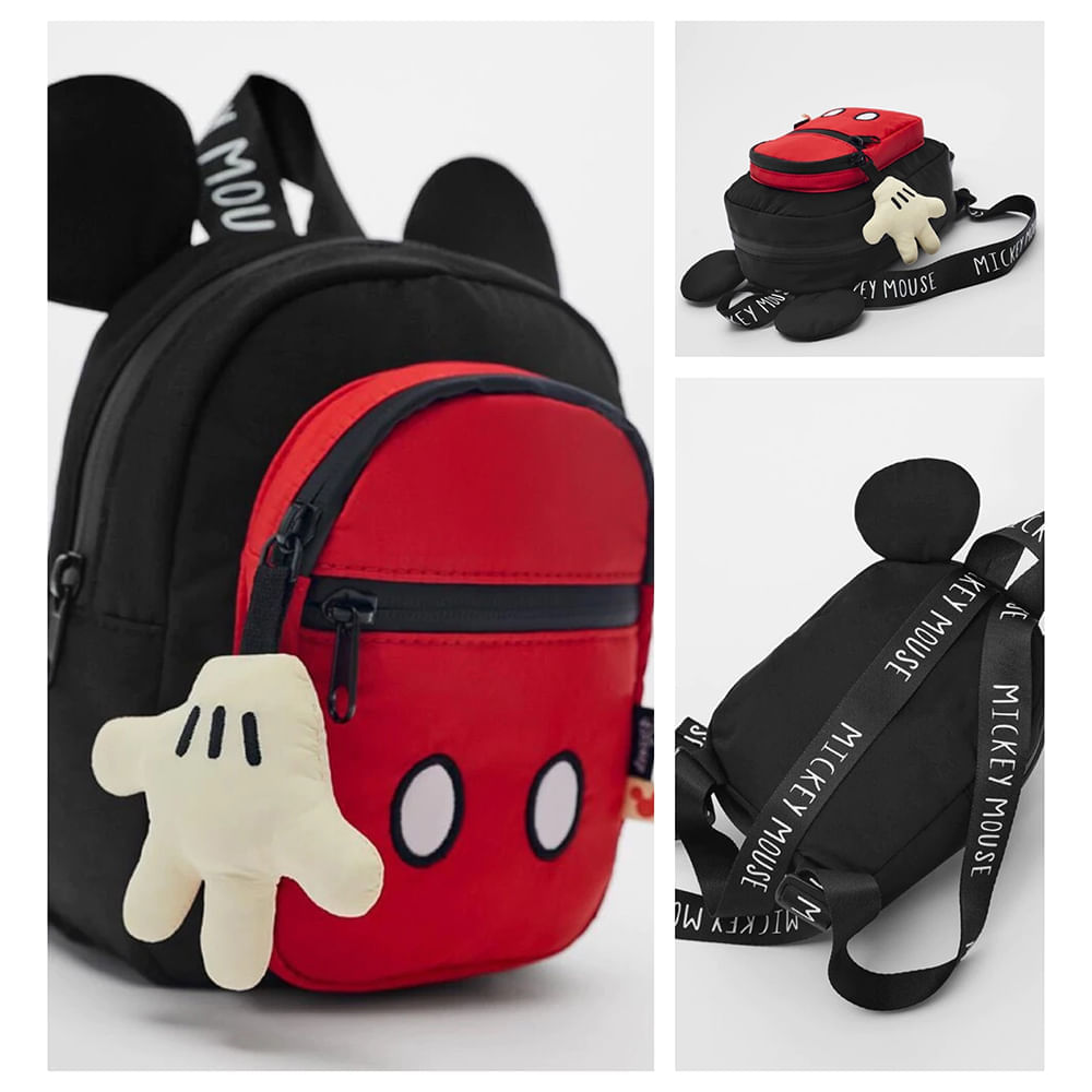 Mochila Mickey Mouse Infantil Minnie Escolar Oechsle Oechsle