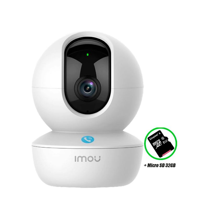 Cámara Seguridad Wifi Imou Bullet 2 4mp Exterior Noche Color 32gb I Oechsle  - Oechsle