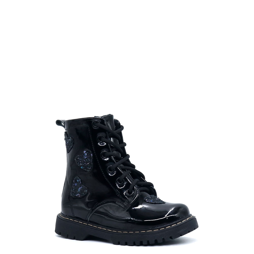 Botas para Niña de Charol PAR&SS KIDS MV23-SOFI Negro Talla 25 I