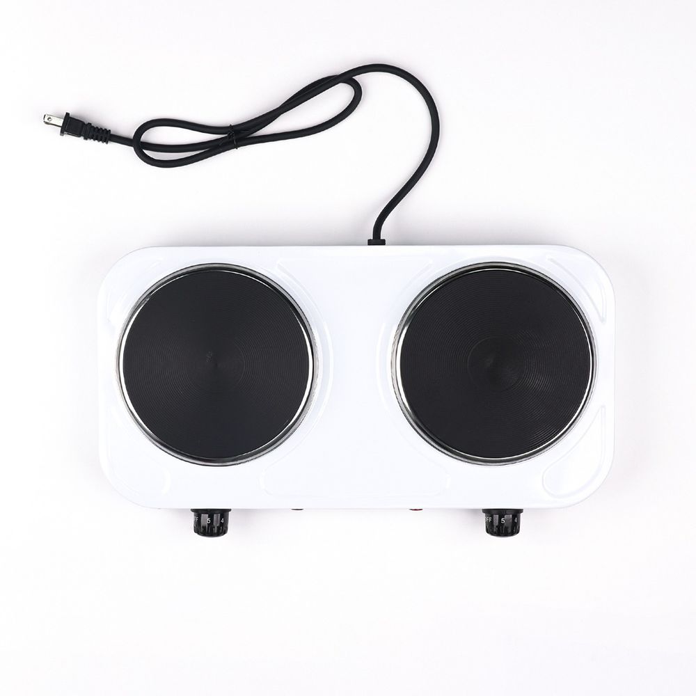 Cocina Eléctrica Easyfix 2 Hornillas Blanca