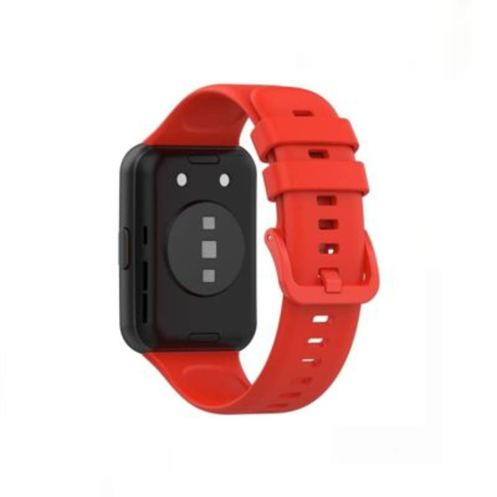Correa de Silicona para Huawei FIT 2 - Rojo