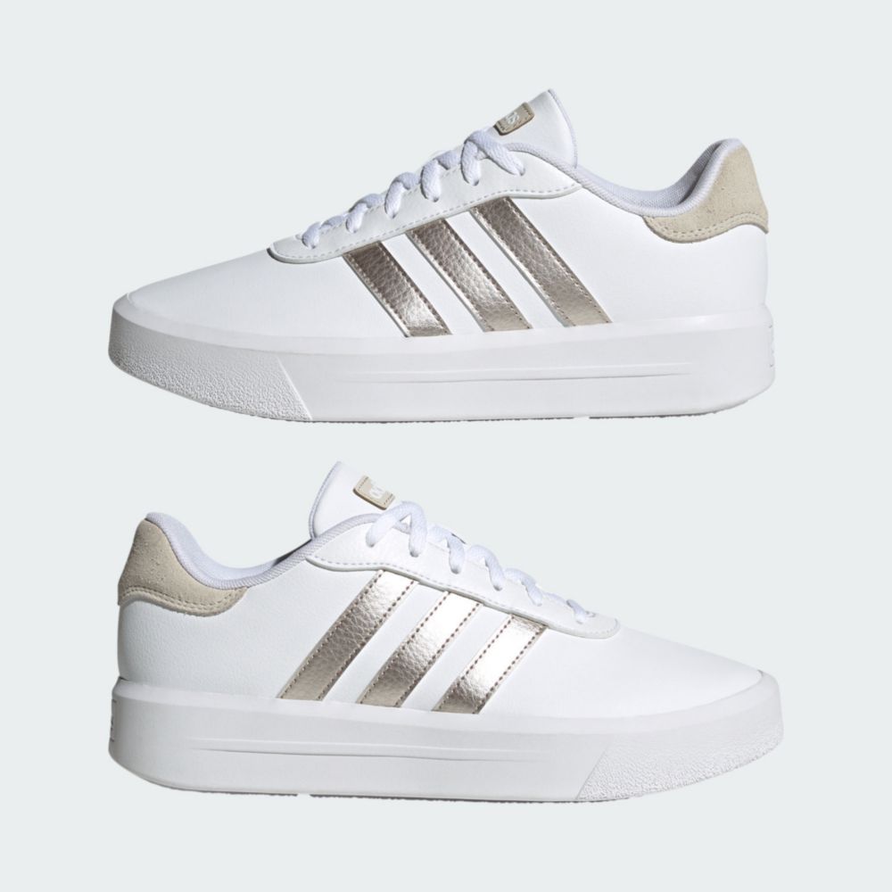 Zapatillas Urbanas Zapatillas Adidas Blancas Con Caña Zapatillas