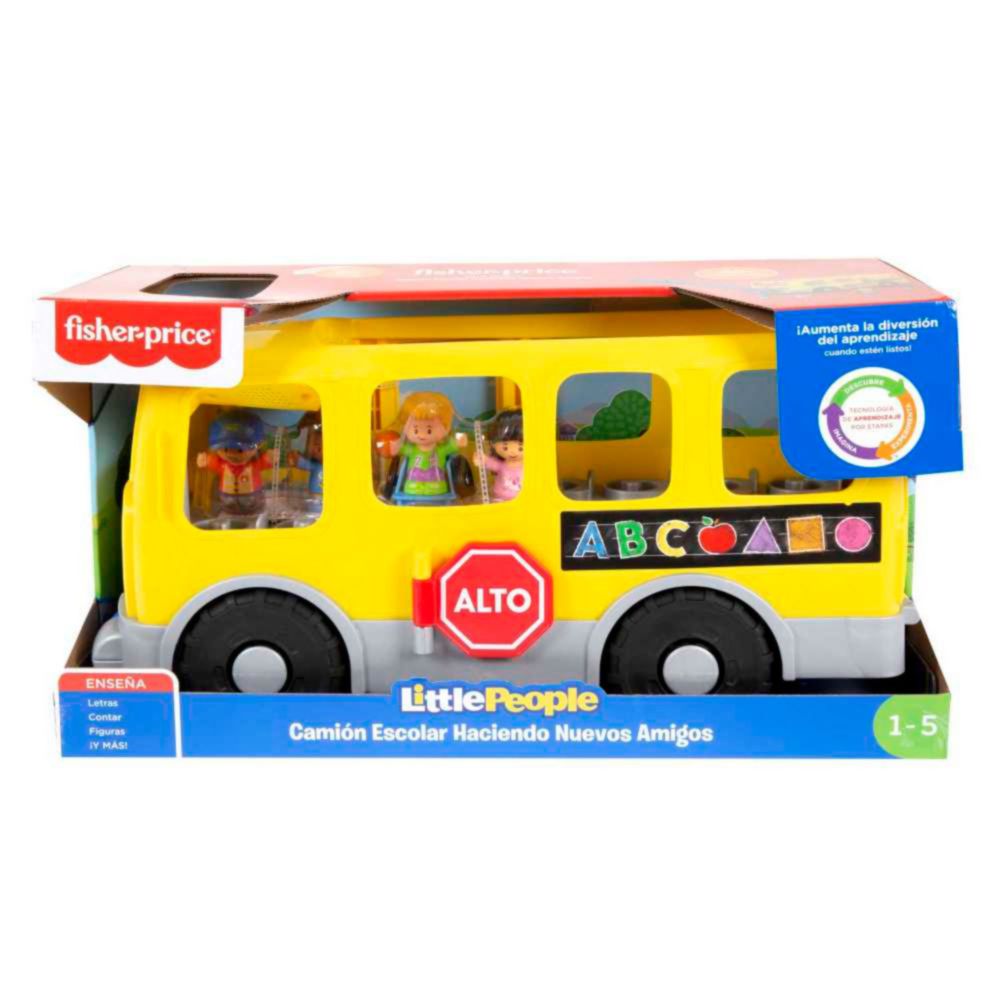 Autobus escolar best sale grande fisher price