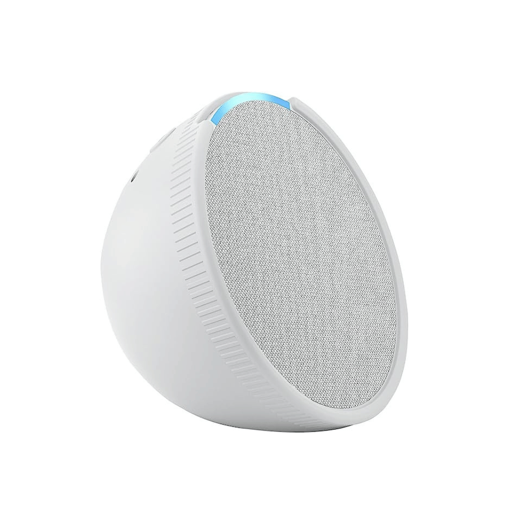 Echo Pop Asistente Virtual Alexa Altavoz Parlante Inteligente Blanco