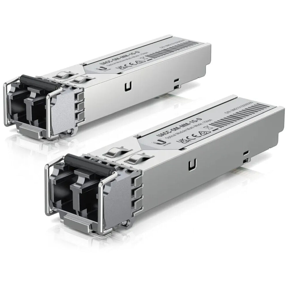 Módulo Óptico Sfp Multi Modo Lc de 1 Gb S Paquete de 2 de Ubiquiti Networks
