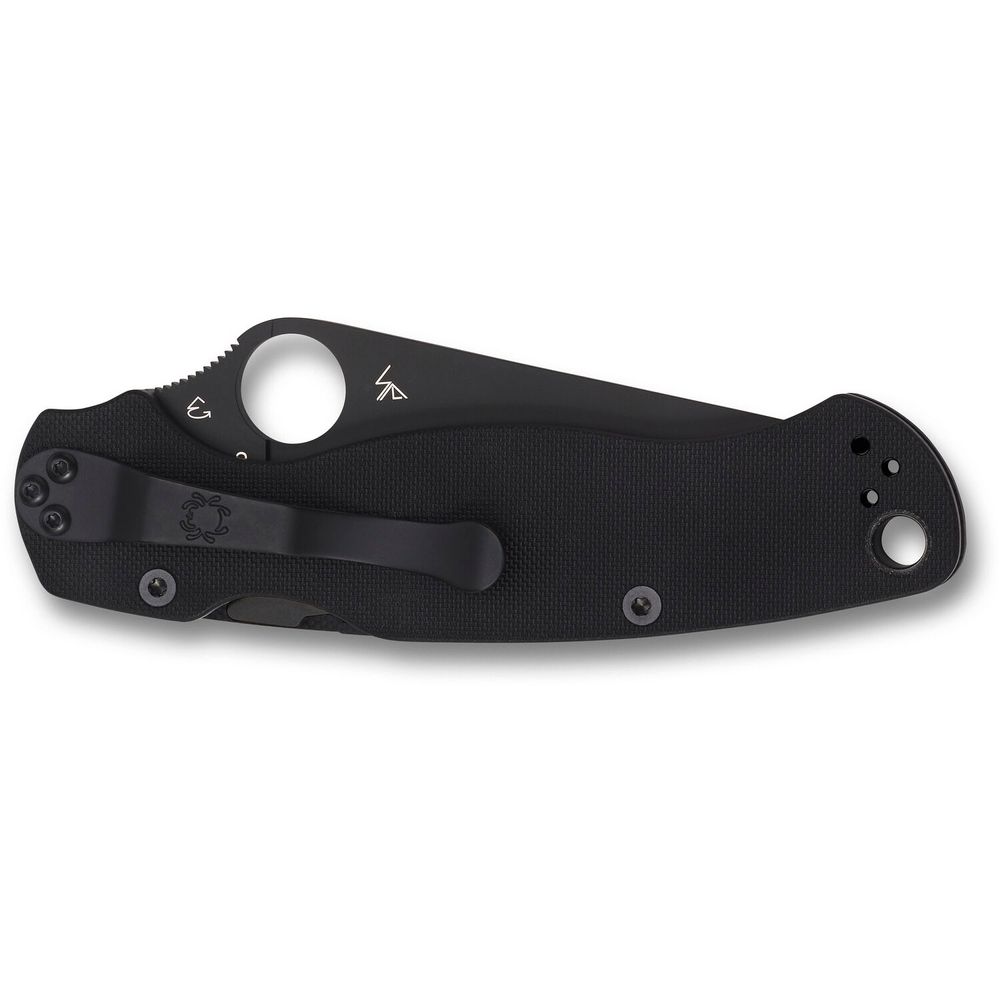 Navaja SPYDERCO Para Military 2 color Negro