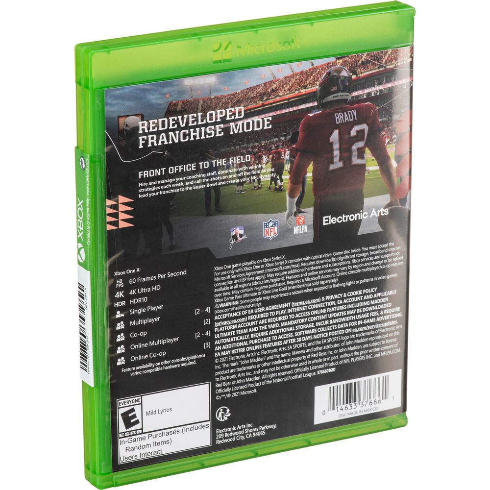 Madden NFL 22, Electronic Arts, Xbox One 