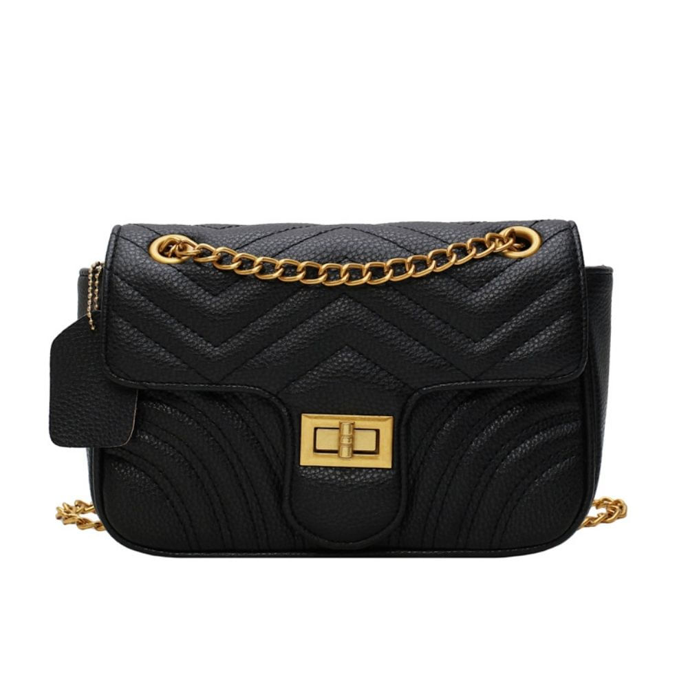 Cartera de Lujo Fontaine Negro