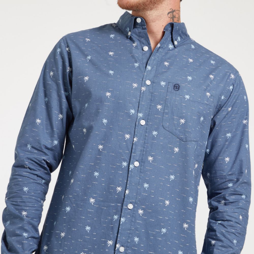 Camisa Manga Larga Hypnotic Franela Hombre