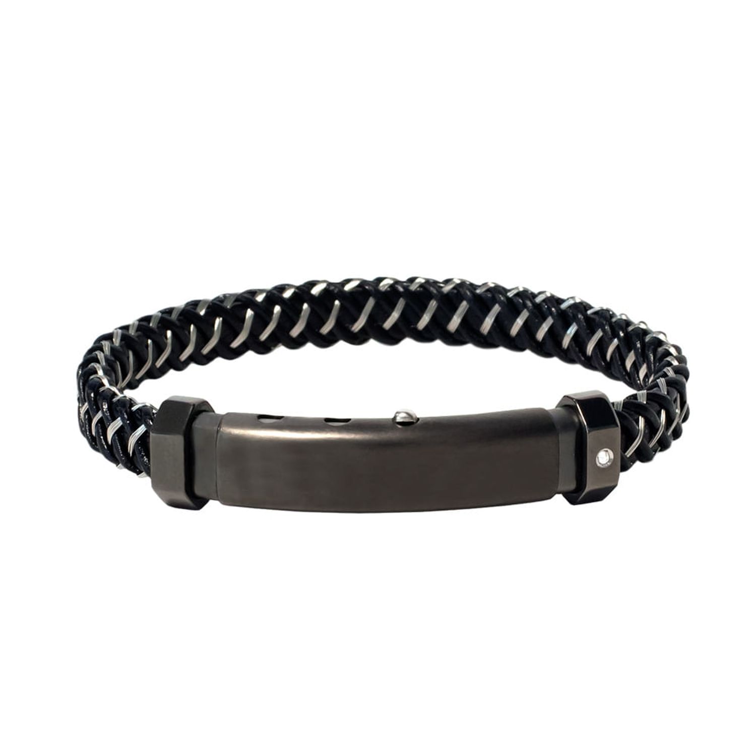 Pulsera Borsari Rally Montecarlo Negro I Oechsle Oechsle