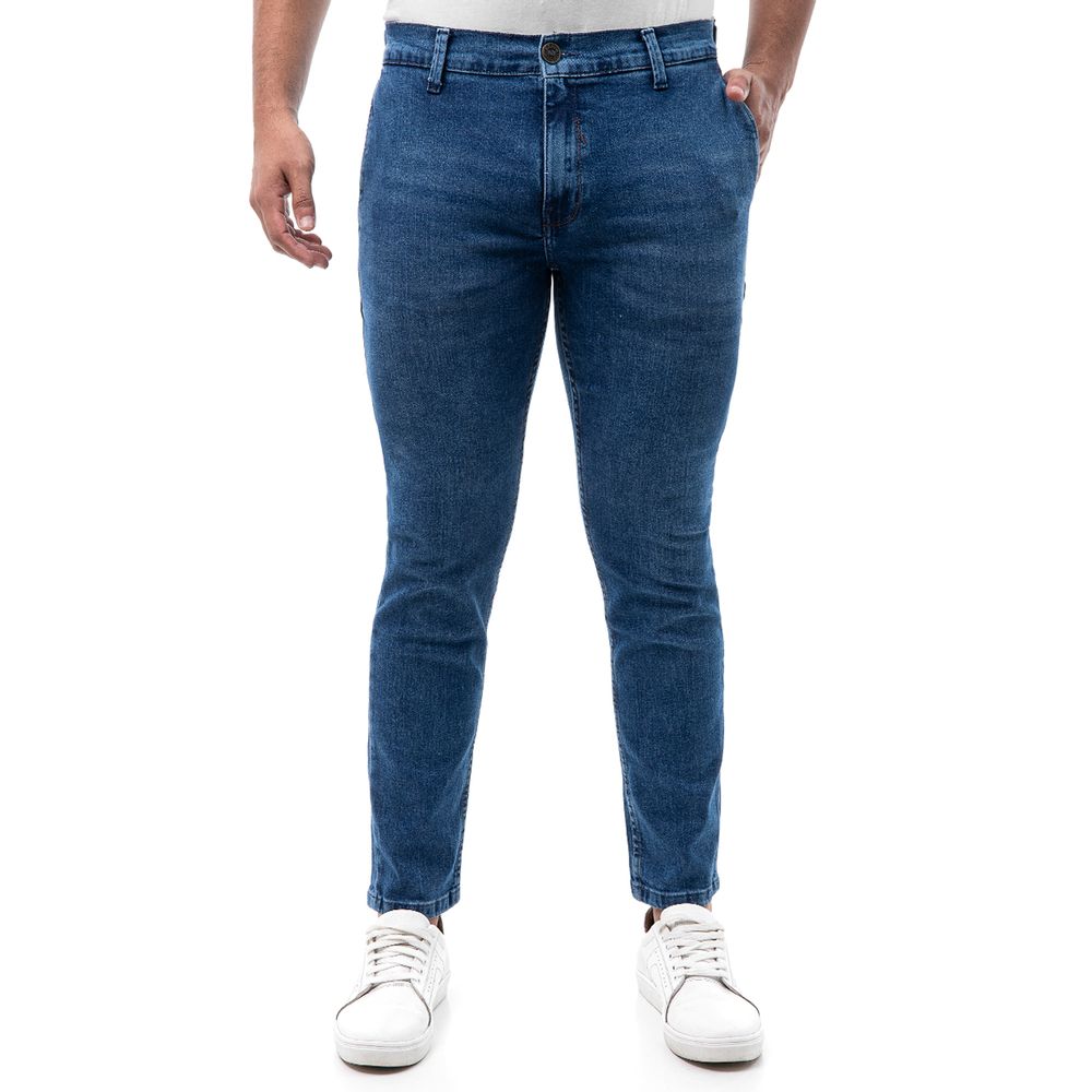 Pantalones Vaqueros Jeans Tubo Hombre Denim Jeans Pantalones Tubo
