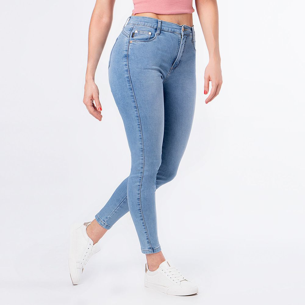 Pantalones De Mezclilla Strech Para Mujer Pantalon Jean Strech