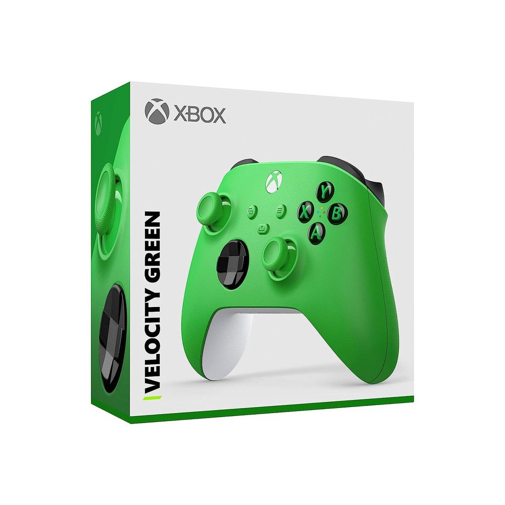 Mando Xbox Wireless Velocity Green Xbox Serie X/S One One S y Windows 10